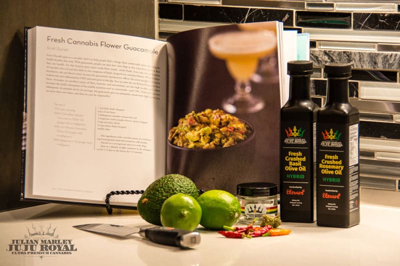 Vegan Recipes With JuJu Royal’s THC- infused Olive Oil