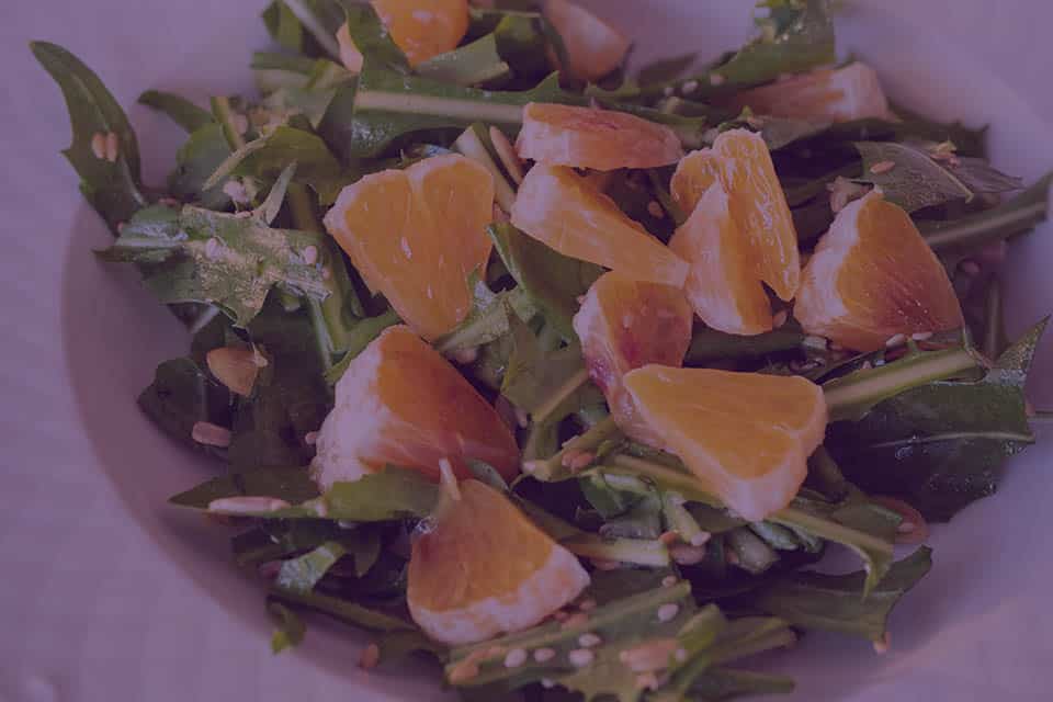 Arugula Ginger Citrus Salad - Julian Marley JuJu Royal