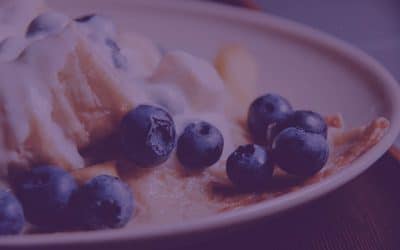 Blueberry Ginger Crepes