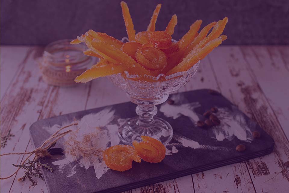 Candied Orange Ginger Peels - Julian Marley JuJu Royal