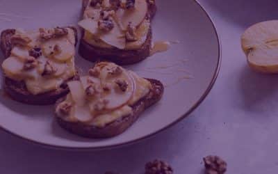 Ginger Honey Brie Toast